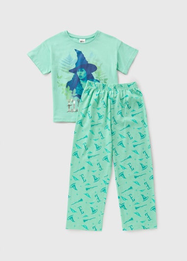 Girls Navy Wicket Elphaba Pyjama Set (7-13yrs)