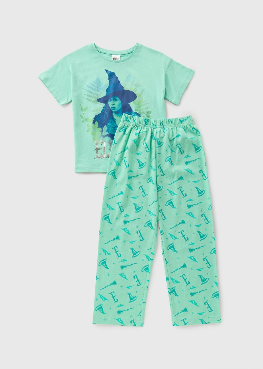 Girls Navy Wicket Elphaba Pyjama Set (7-13yrs)