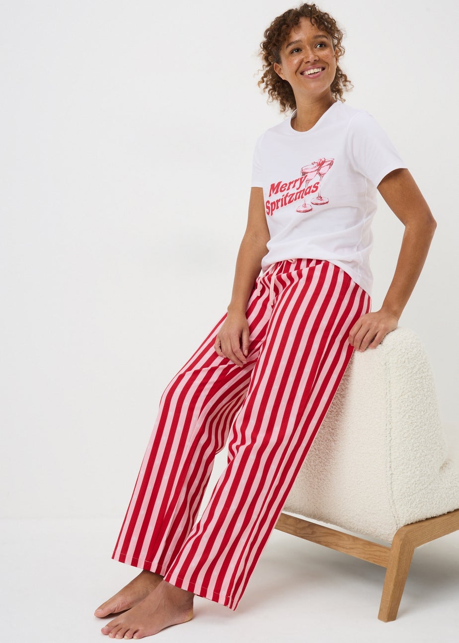 Red Merry Spritzmas Pyjama Set