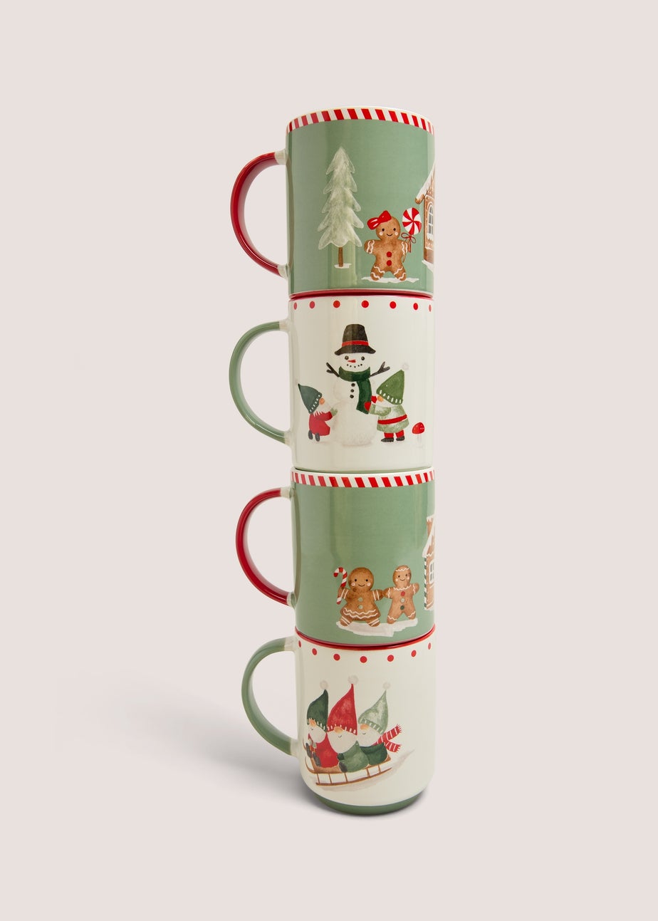 Christmas Stackable Mugs