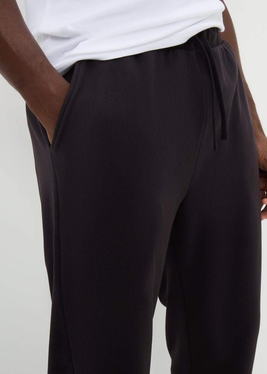 Black Mircofleece Joggers