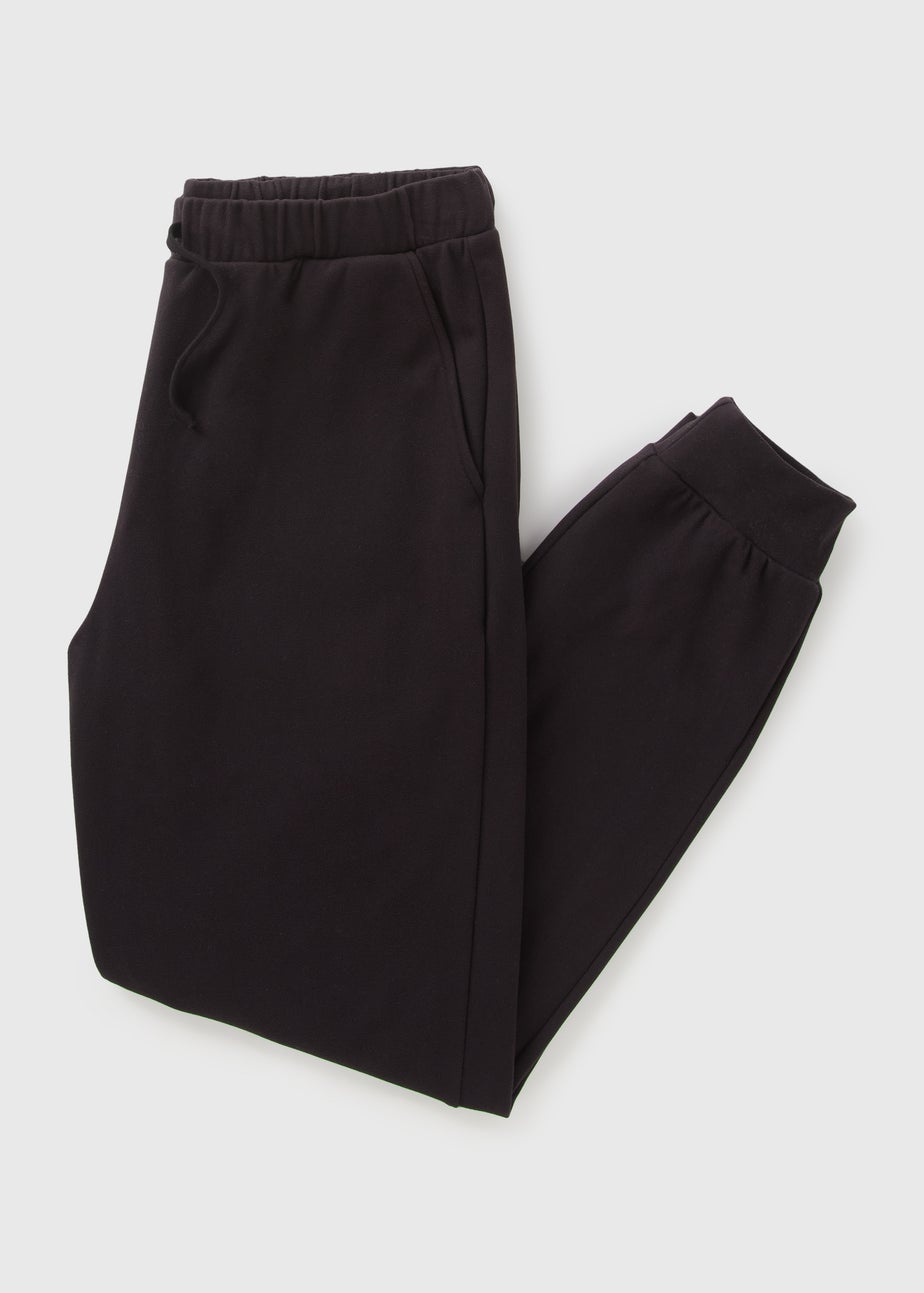 Black Mircofleece Joggers