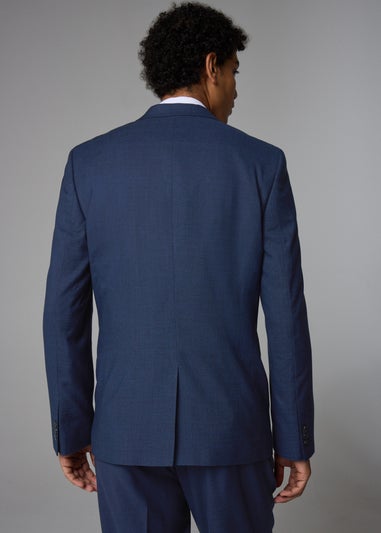 Taylor & Wright Willowby Blue Black Slim Suit Jacket