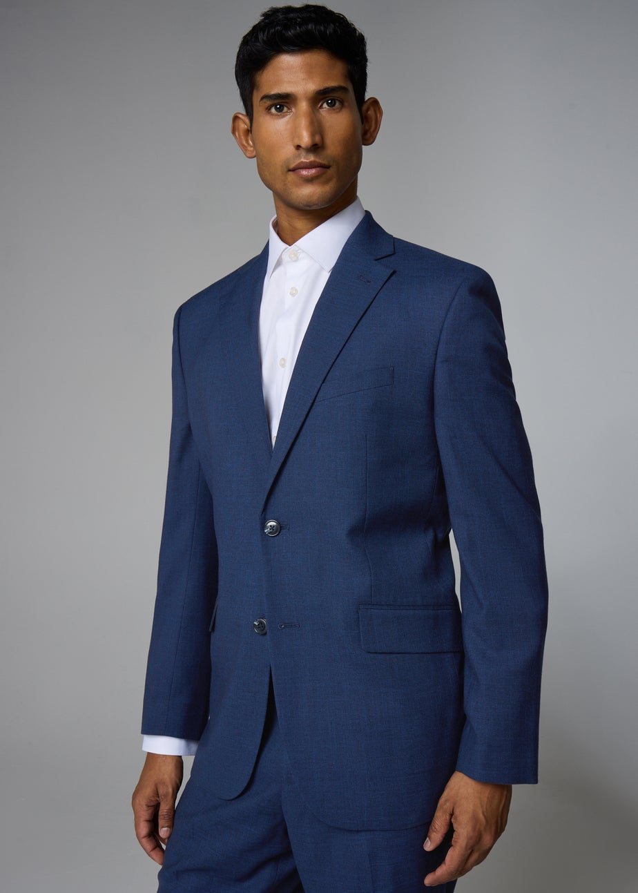 Taylor & Wright Blue Regular Fit Suit Jacket