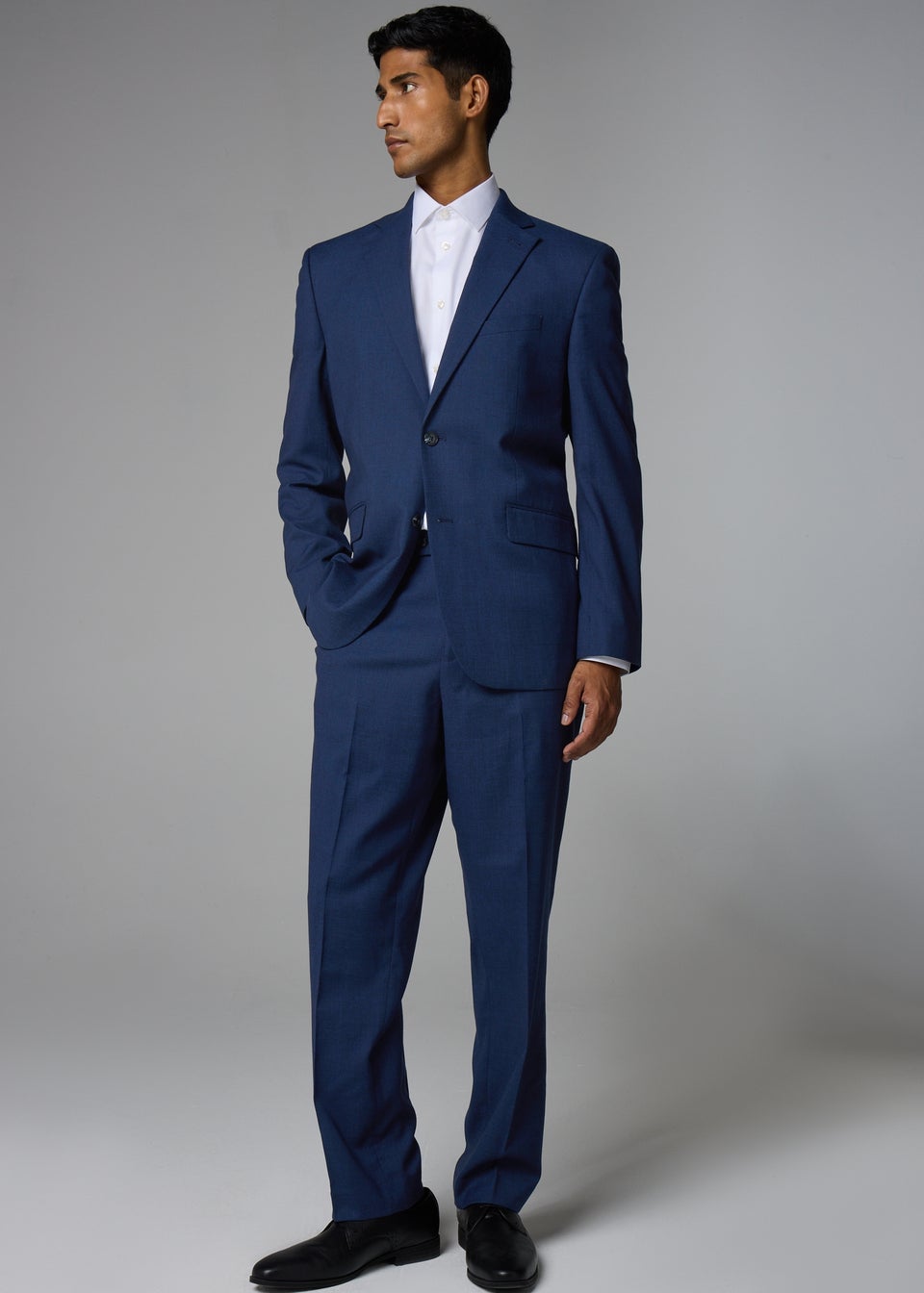 Taylor & Wright Blue Regular Fit Suit Jacket