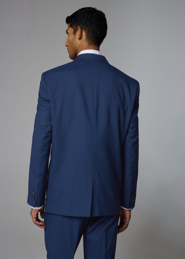 Taylor & Wright Willowby Blue Black Regular Suit Jacket