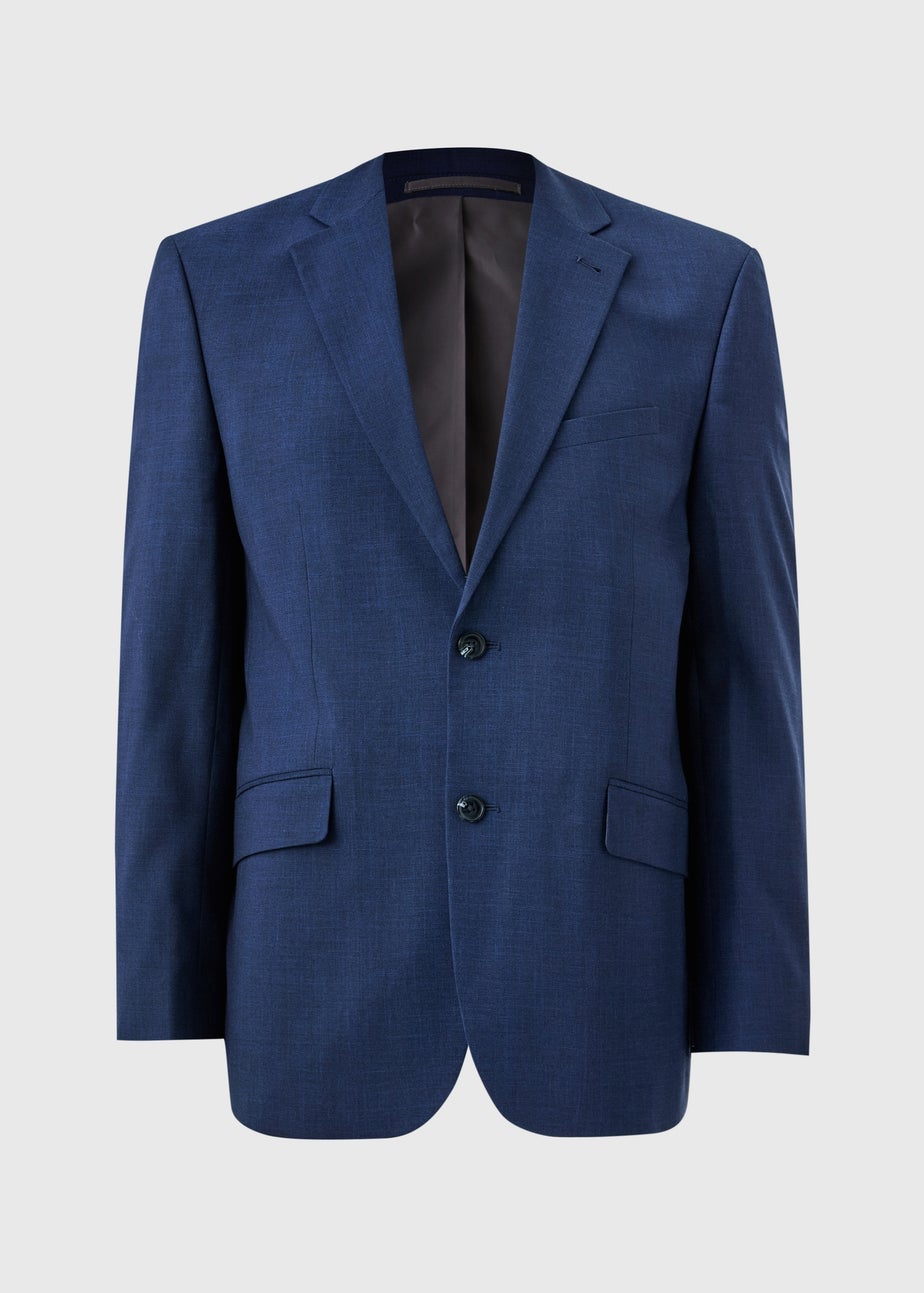 Taylor & Wright Willowby Blue Black Regular Suit Jacket