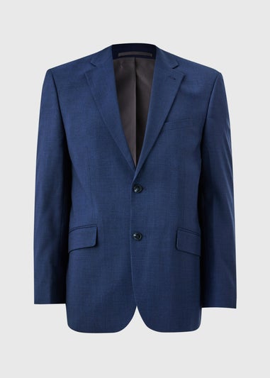 Taylor & Wright Willowby Blue Black Regular Suit Jacket