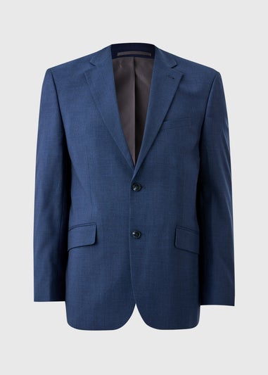Taylor & Wright Blue Regular Fit Suit Jacket