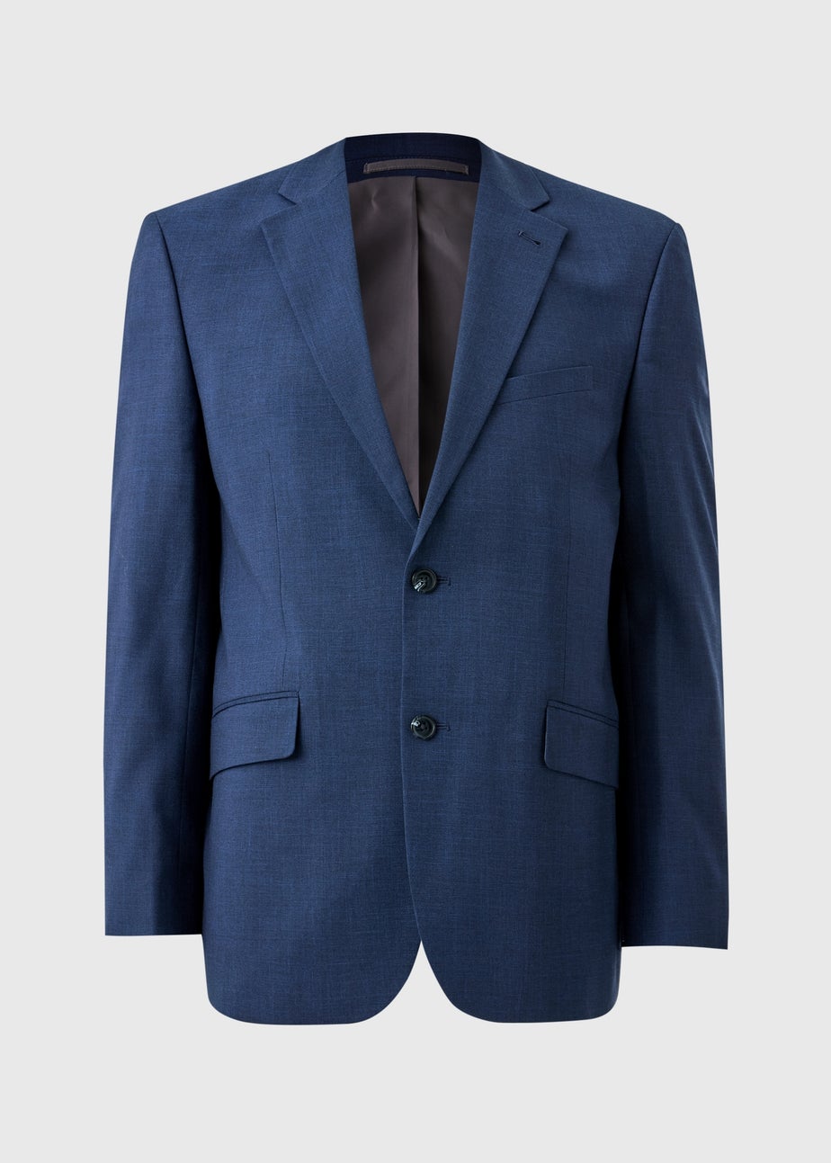 Taylor & Wright Blue Regular Fit Suit Jacket