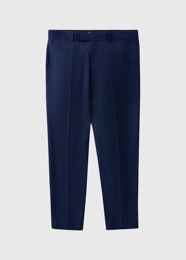 Taylor & Wright Blue Black Slim Trousers