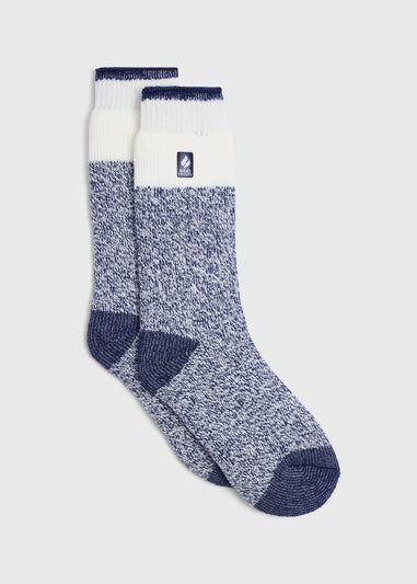 Heat Holders Navy Socks