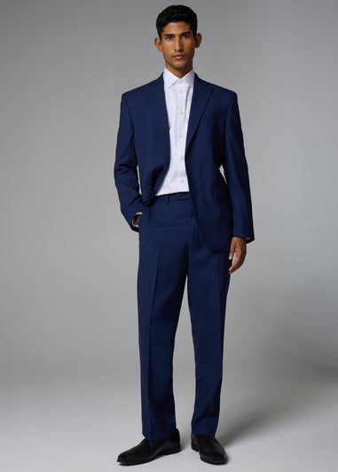 Taylor & Wright Blue Regular Fit Trousers