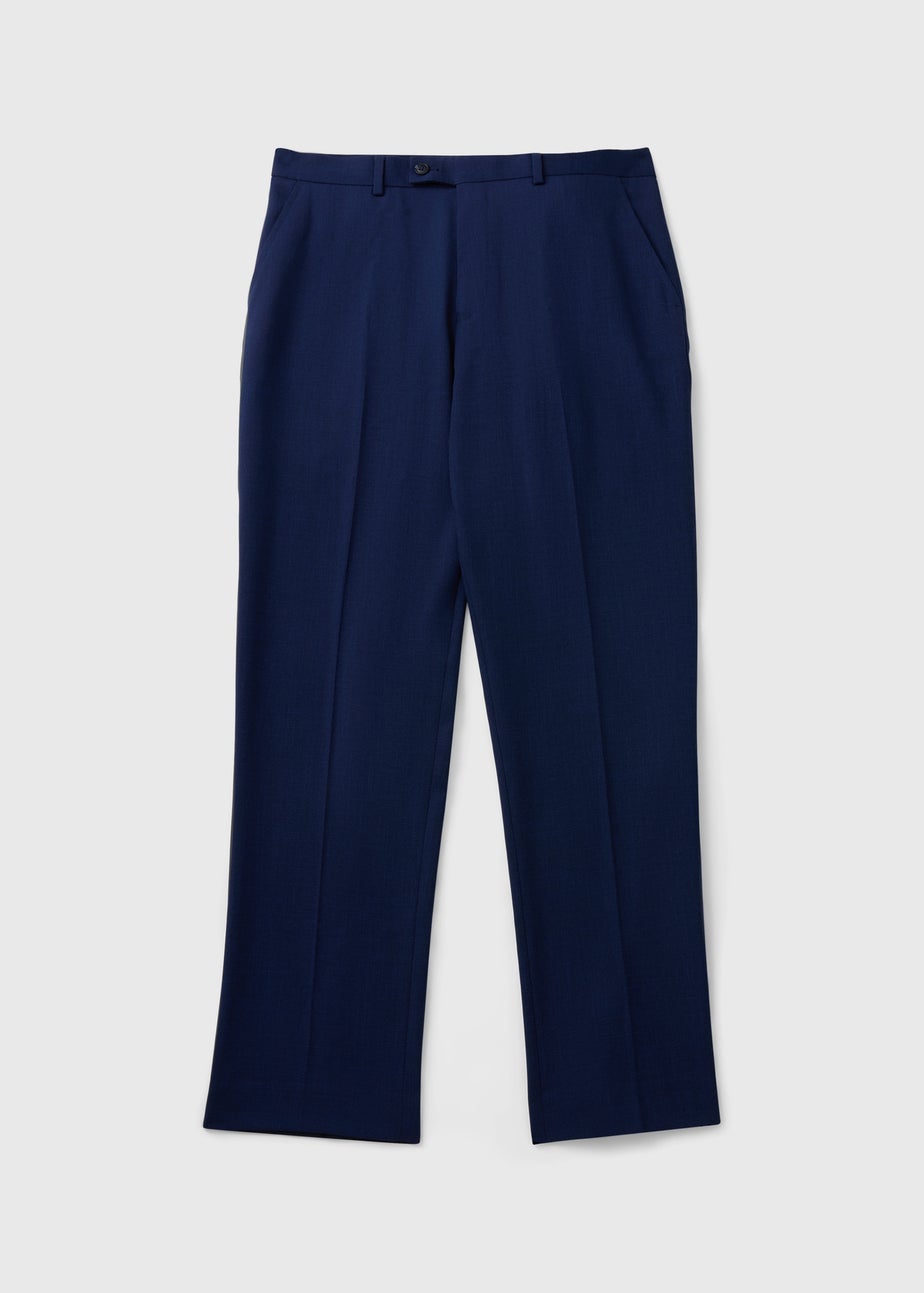 Taylor & Wright Blue Regular Fit Trousers