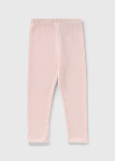 Girls Pink Cord Leggings (1-7yrs)