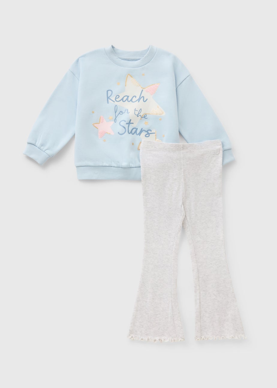 Girls Blue Celestial Set (1-7 Years)