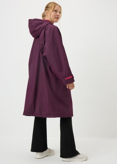 Souluxe Burgundy Changing Robe Coat