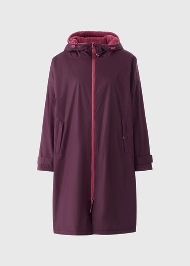 Souluxe Burgundy Changing Robe Coat