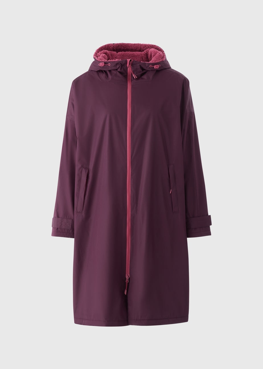 Souluxe Burgundy Changing Robe Coat