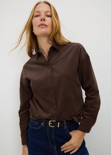 Brown Cord Shirt