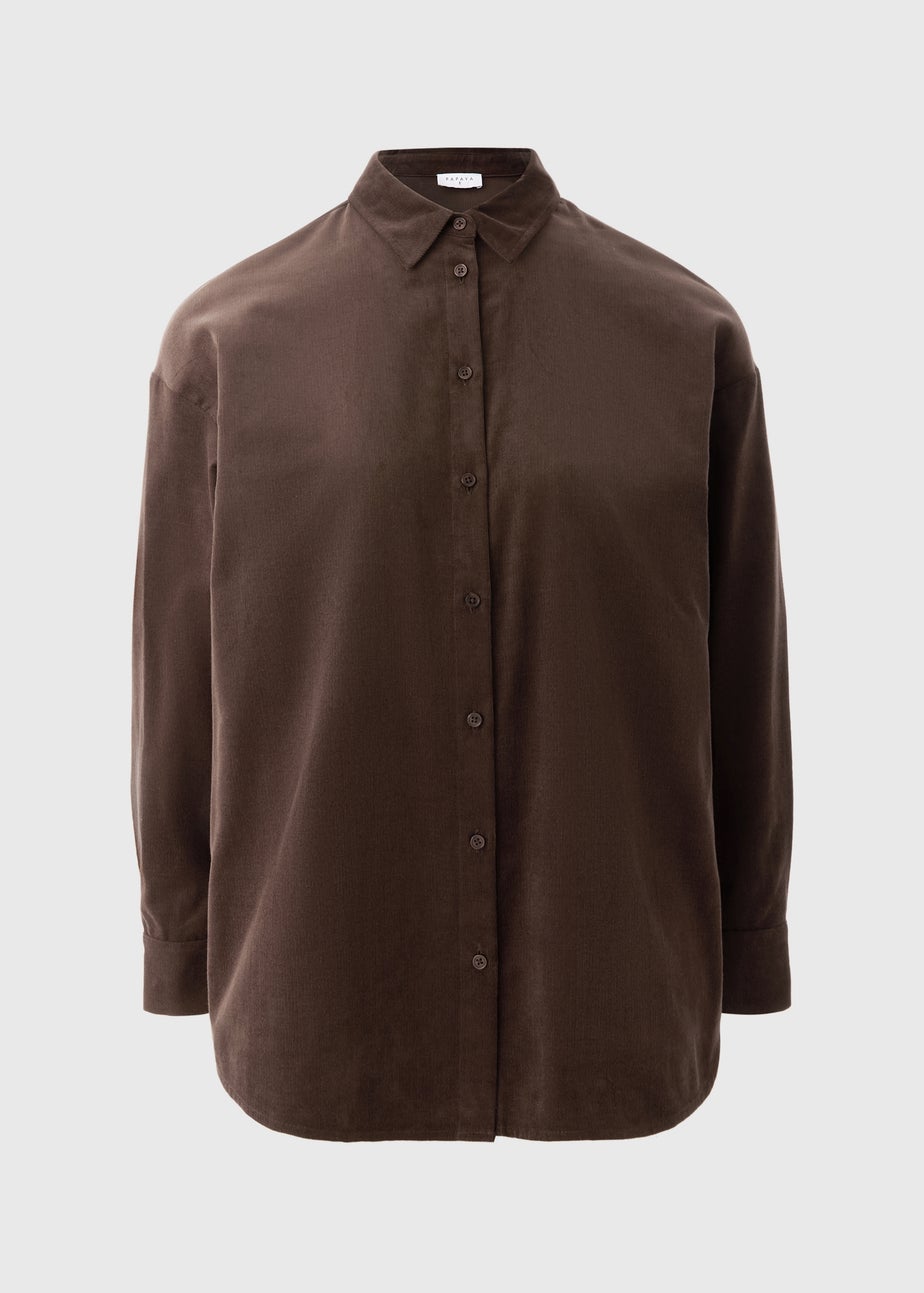 Brown Cord Shirt
