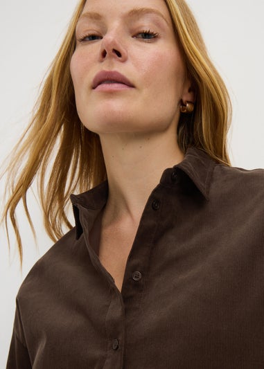 Brown Cord Shirt