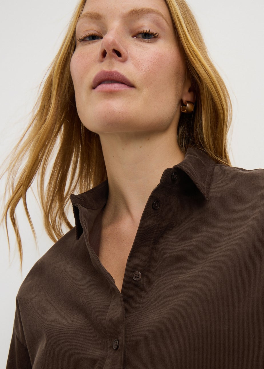 Brown Cord Shirt