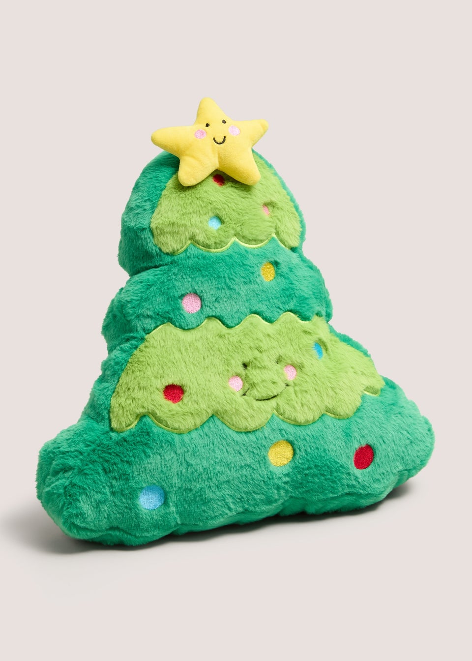 Green 3D Tree Shaped Cushion