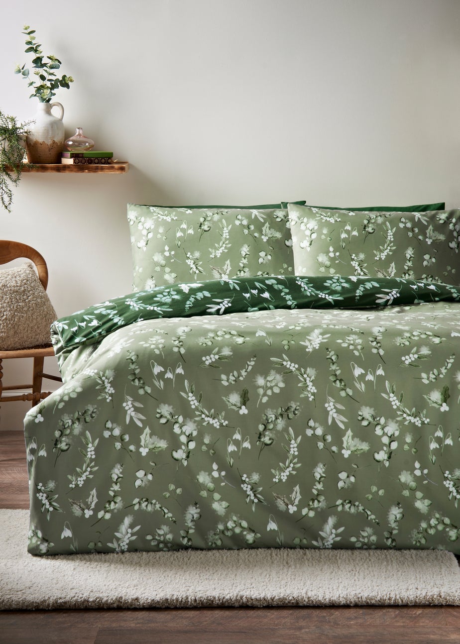 Green Eucalyptus Duvet Set