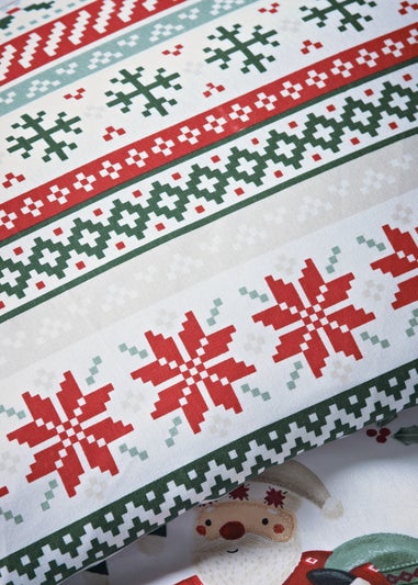 Christmas Mistletoe White Duvet Set