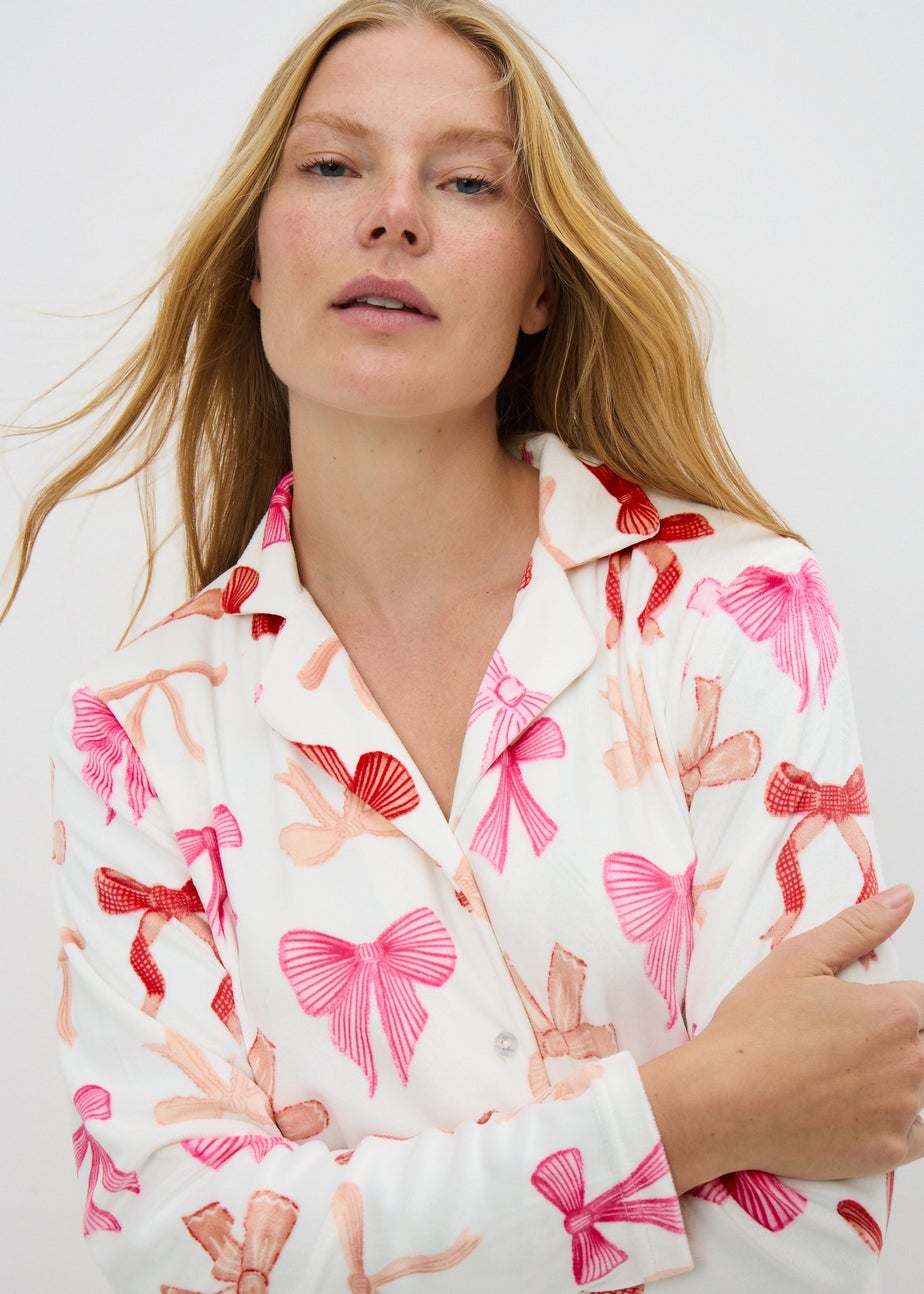 Cream Traditional Pyjama Set