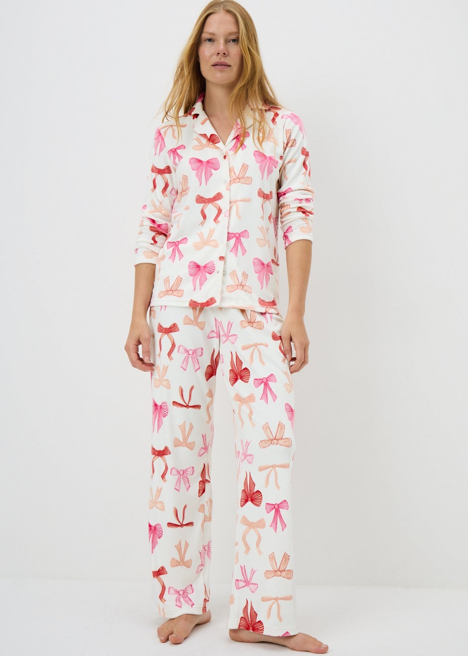 Cream Traditional Pyjama Set