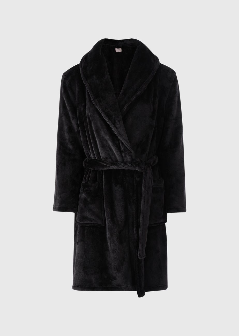 Black Dressing Gown