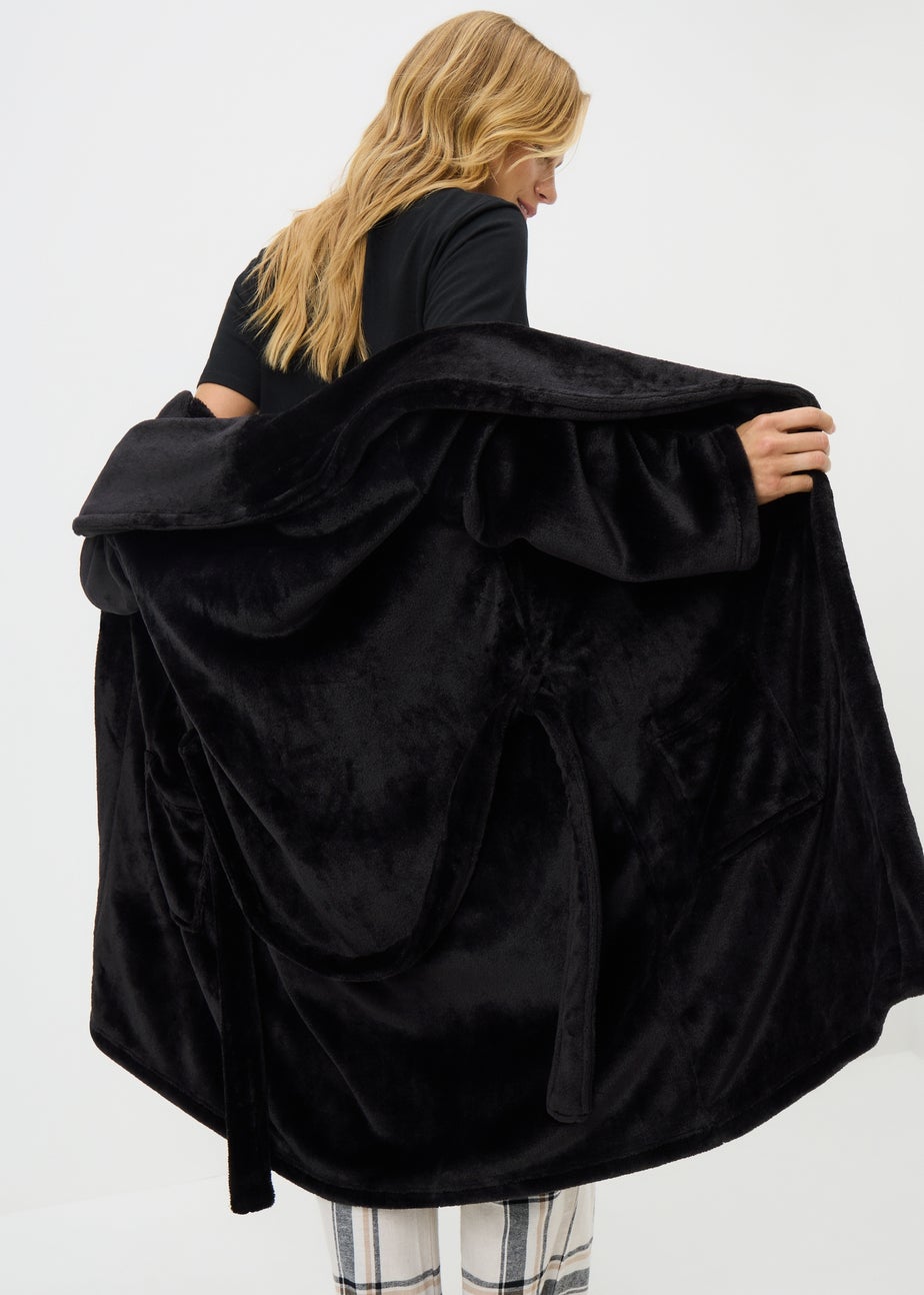 Black Dressing Gown