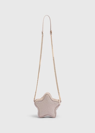 Girls Gold Star Cross Body Bag