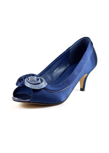 Lunar Navy Ripley Satin Courts