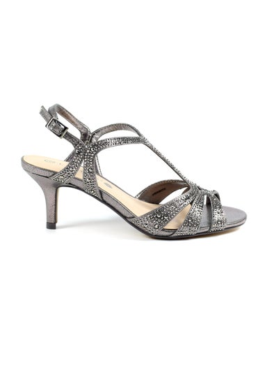 Lunar Pewter Francie Wide Fit Shoe