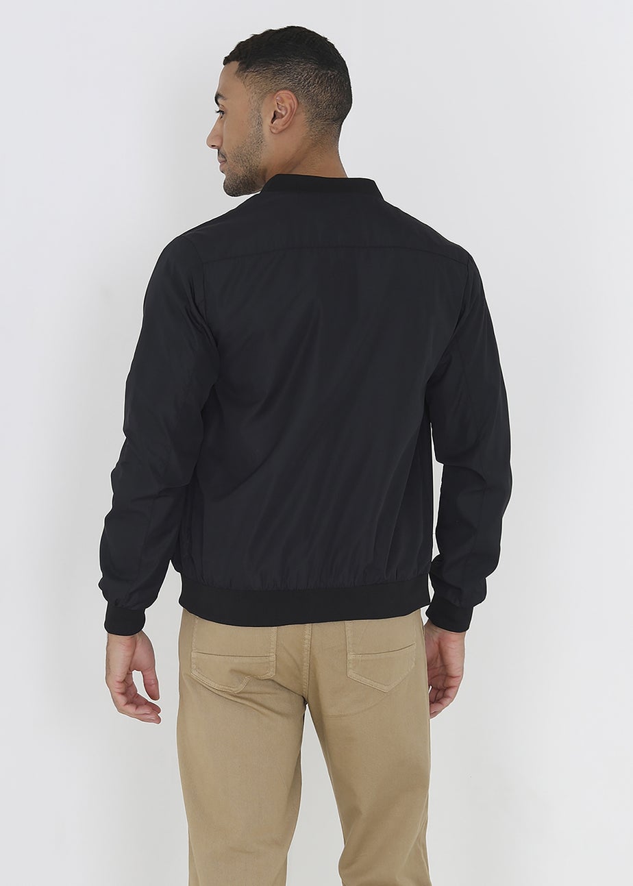 Brave Soul Black Bomber Jacket