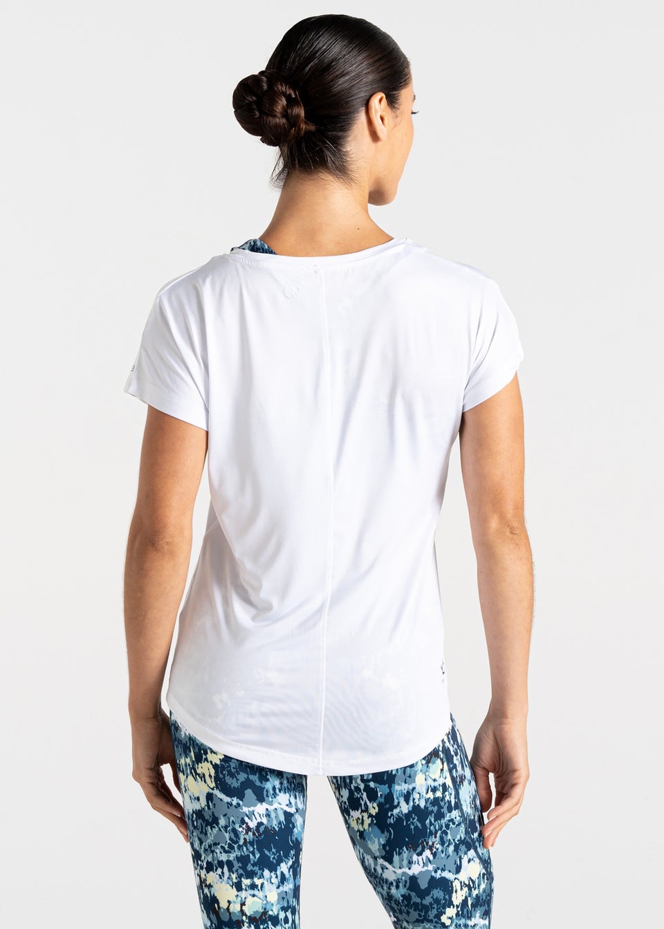 Dare2b White Vigilant Sweat Wicking Tee