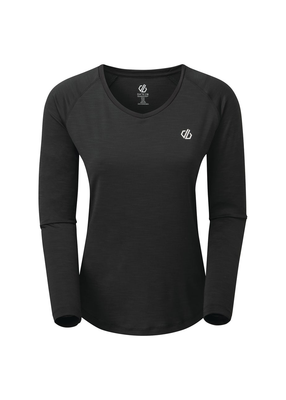 Dare2b Black Discern Sweat Wicking Tee