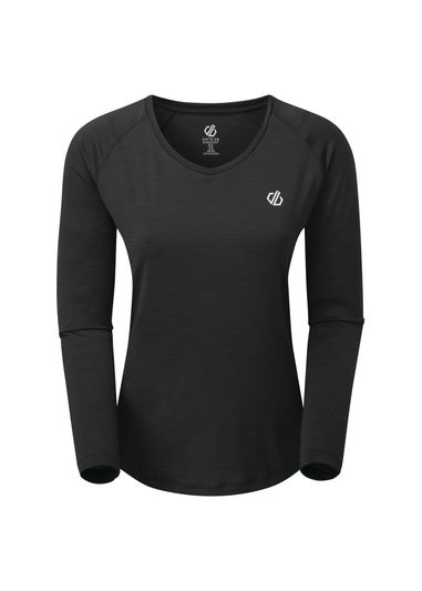 Dare2b Black Discern Sweat Wicking Tee