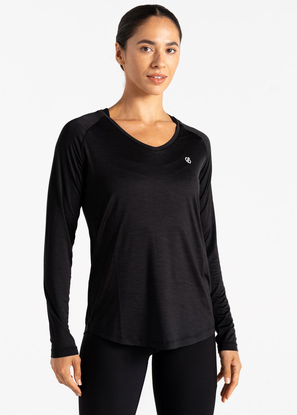 Dare2b Black Discern Sweat Wicking Tee