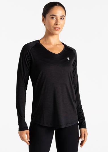 Dare2b Black Discern Sweat Wicking Tee