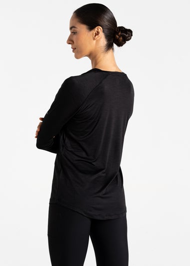 Dare2b Black Discern Sweat Wicking Tee