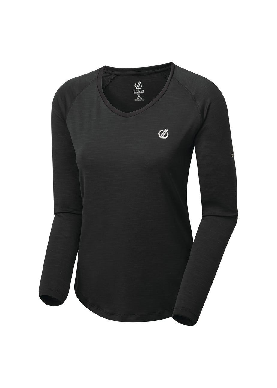 Dare2b Black Discern Sweat Wicking Tee