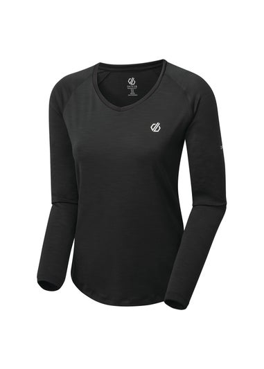 Dare2b Black Discern Sweat Wicking Tee