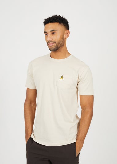 Brave Soul Light Blue 3 Pack Crew Neck T Shirts