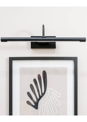 ValueLights Alana Matte Black Wall Light Integrated LED (20cm x 11cm x 46.5cm)