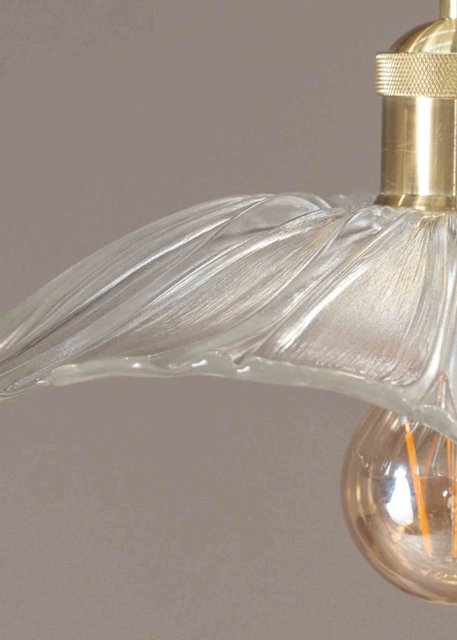 ValueLights Cassia  Gold Pendant Light (27cm x 110cm x 27cm)