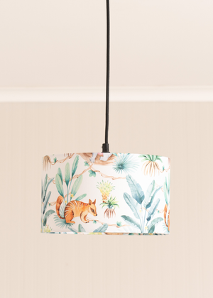 ValueLights Bilby Shade Multicolour Drum Ceiling Pendant Lampshade (15cm x 25cm x 25cm)